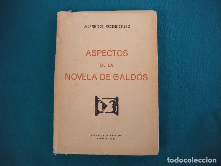Libros: ASPECTOS DE LA NOVELA DE GALD&Oacute;S, ALFREDO RODRIGUEZ 1967 - Foto 1