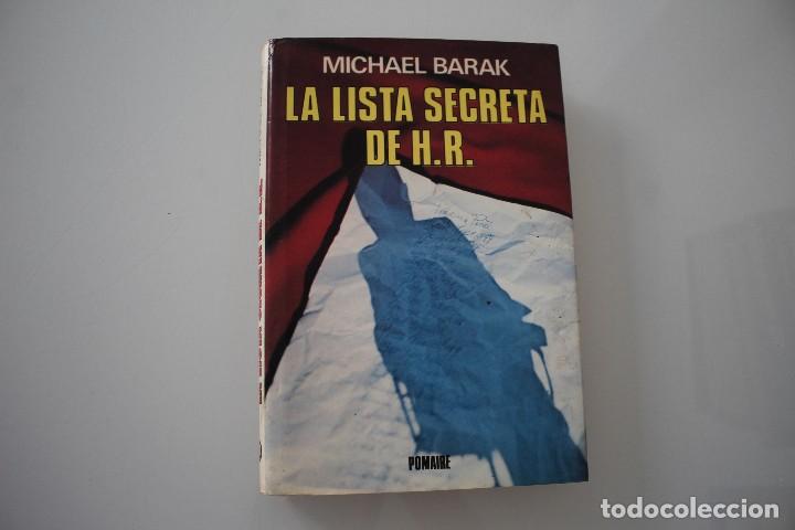 Libros: LA LISTA SECRETA DE H.R MICHAEL BARAK - Foto 1