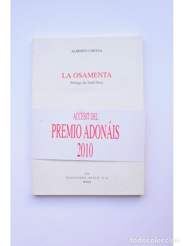 Libros: La osamenta - CHESSA, Alberto - Foto 1