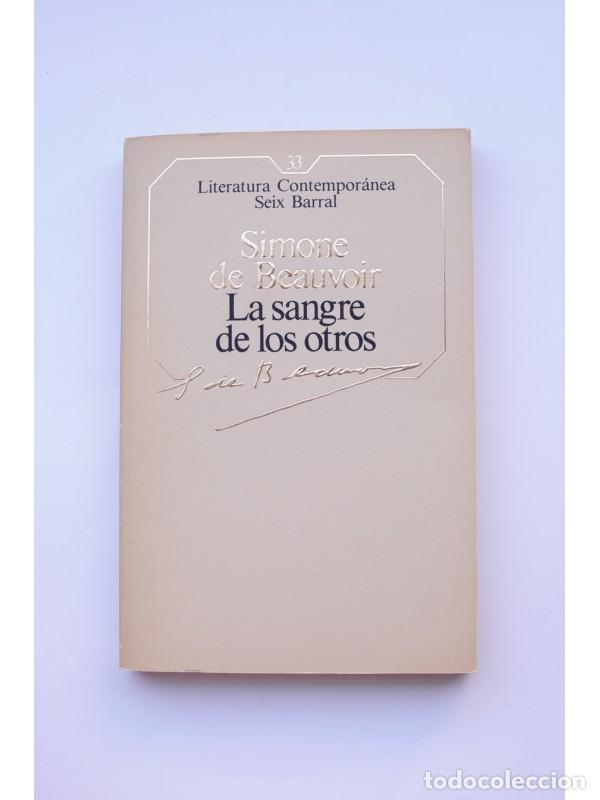 Libros: La sangre de los otros - BEAUVOIR, Simone de - Foto 1