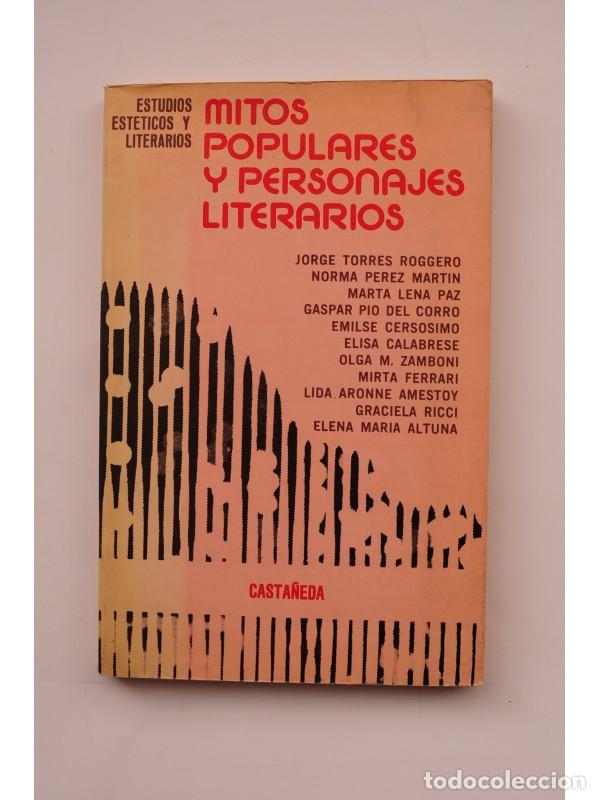 Libri di seconda mano: Mitos populares y personajes literarios - AUTORES VARIOS
