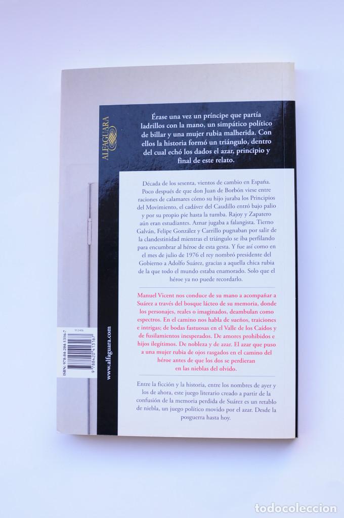 Libros: El azar de la mujer rubia - VICENT, Manuel - Foto 3