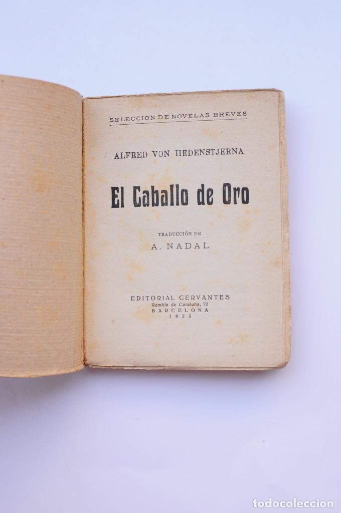 Libros: El caballo de oro - HEDENSTJERNA, Alfred von - Foto 2