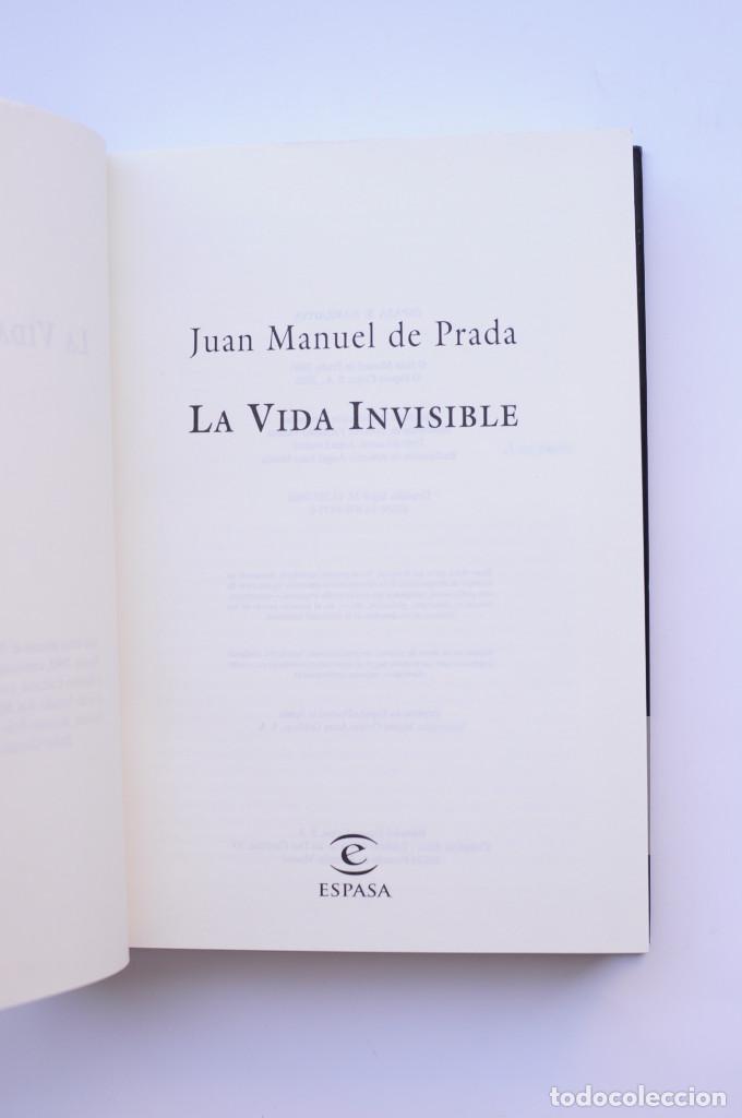 Libros: La vida invisible - PRADA, Juan Manuel - Foto 2