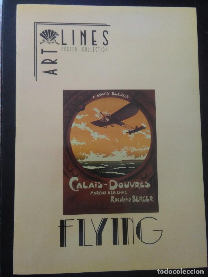 Libros: Flying / Art Lines Poster Collection. Volar. Vuelo - Foto 1