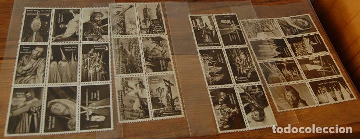 Libros: 39 SELLOS sin valor postal de pasos procesionales DE LA SEMANA SANTA DE VALLADOLID