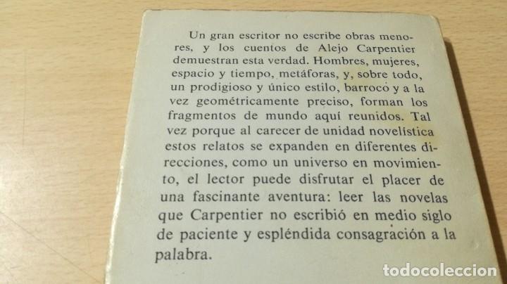 Libros: CUENTOS COMPLETOS - ALEJO CARPENTIER - BRUGUERA T105 - Foto 3