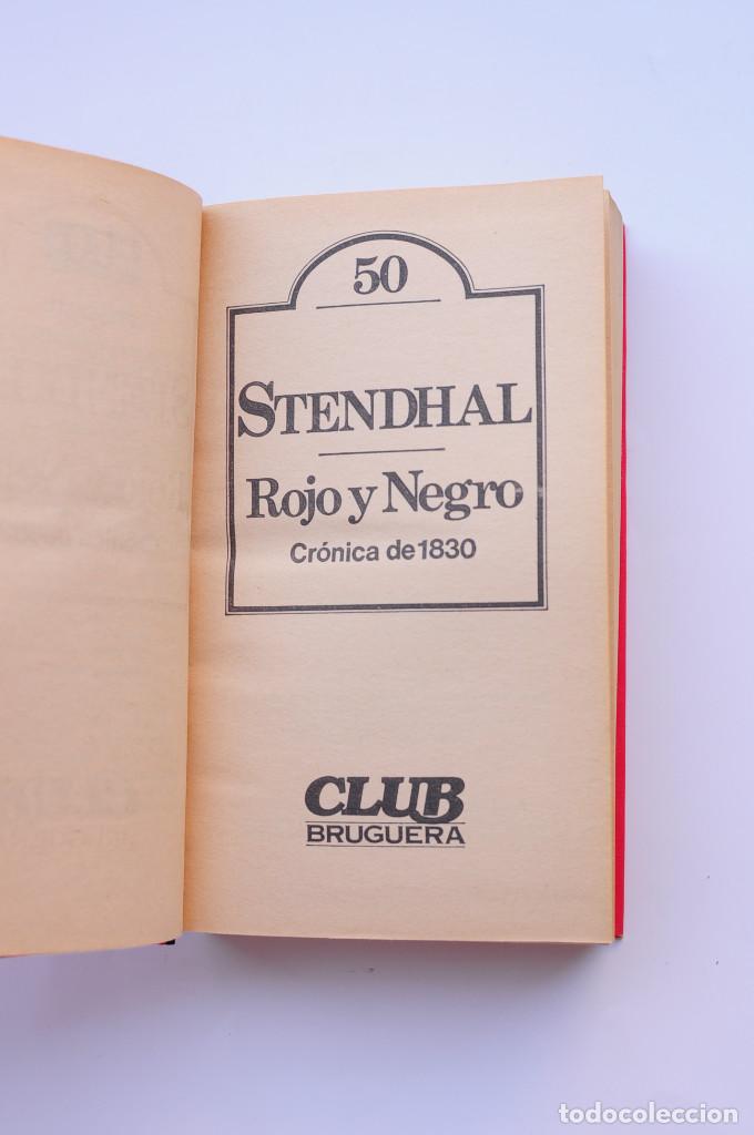 Libros: Rojo y negro. Cr&oacute;nica de 1830 - STENDHAL - Foto 2