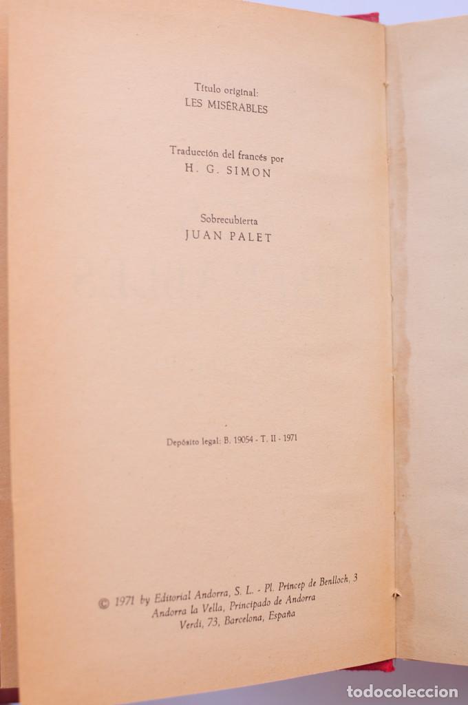 Libros: Los miserables - HUGO, V&iacute;ctor - Foto 7