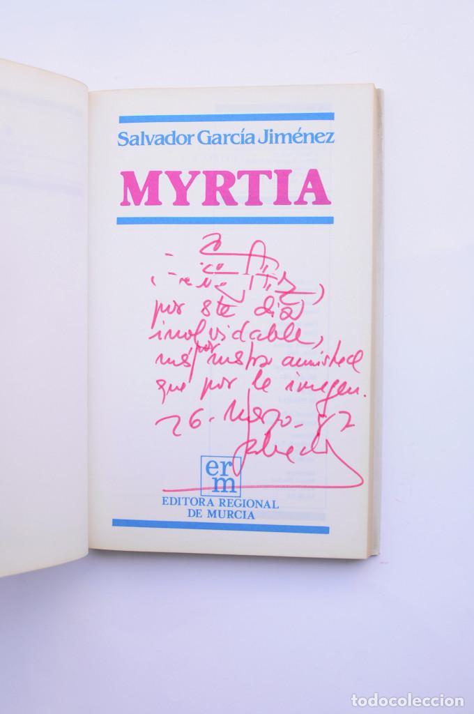 Libros: Myrtia - GARC&Iacute;A JIM&Eacute;NEZ, Salvador - Foto 2