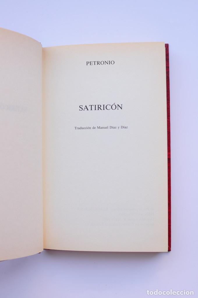 Libros: El Satiric&oacute;n - PETRONIO - Foto 2