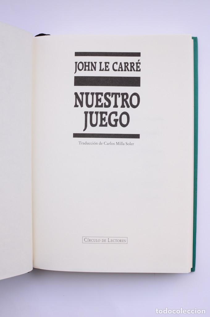 Libros: Nuestro juego - LE CARR&Eacute;, John - Foto 3