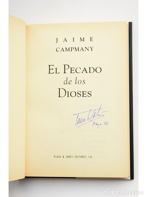 Libros: El pecado de los dioses - CAMPMANY, Jaime - Foto 3
