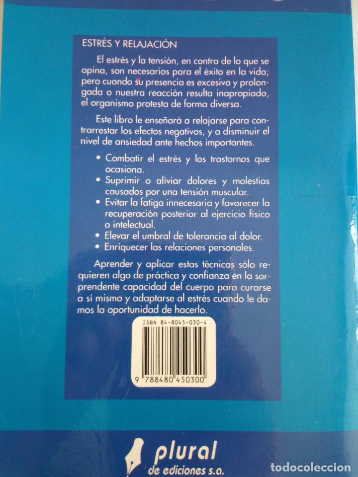 Libros: 570-ESTRES Y RELAJACION, Jane Madders, 1993 - Foto 2