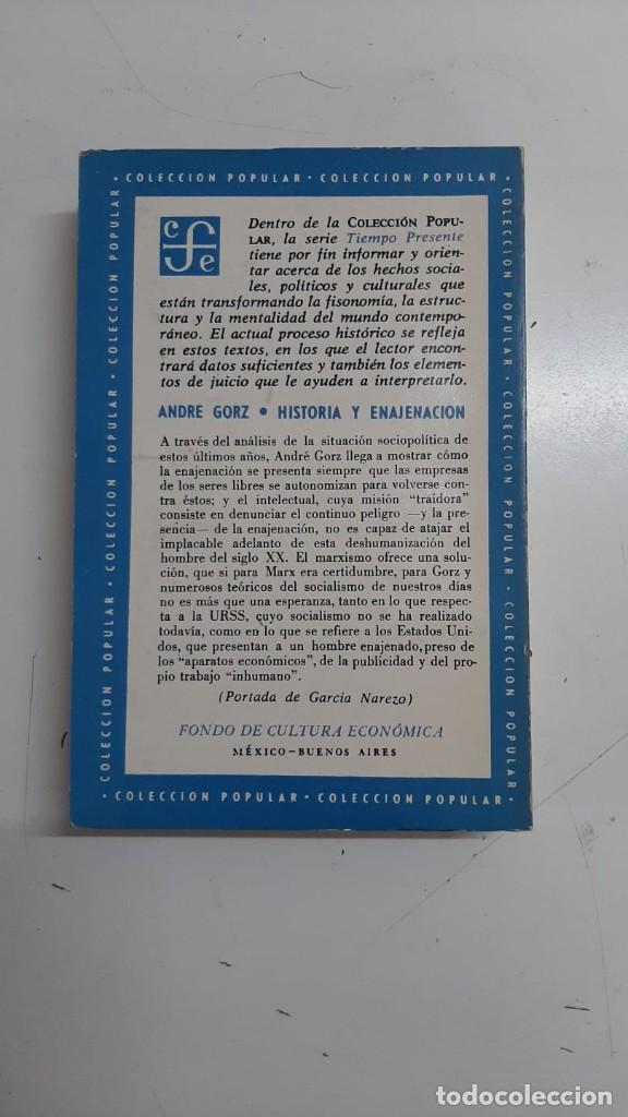 Libros: Historia y enajenaci&oacute;n - Andre Gorz - Foto 2