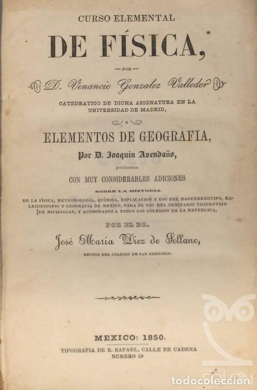 Libros: Curso elemental de F&iacute;sica - D. Venancio Gonz&aacute;lez Valledor - Foto 20