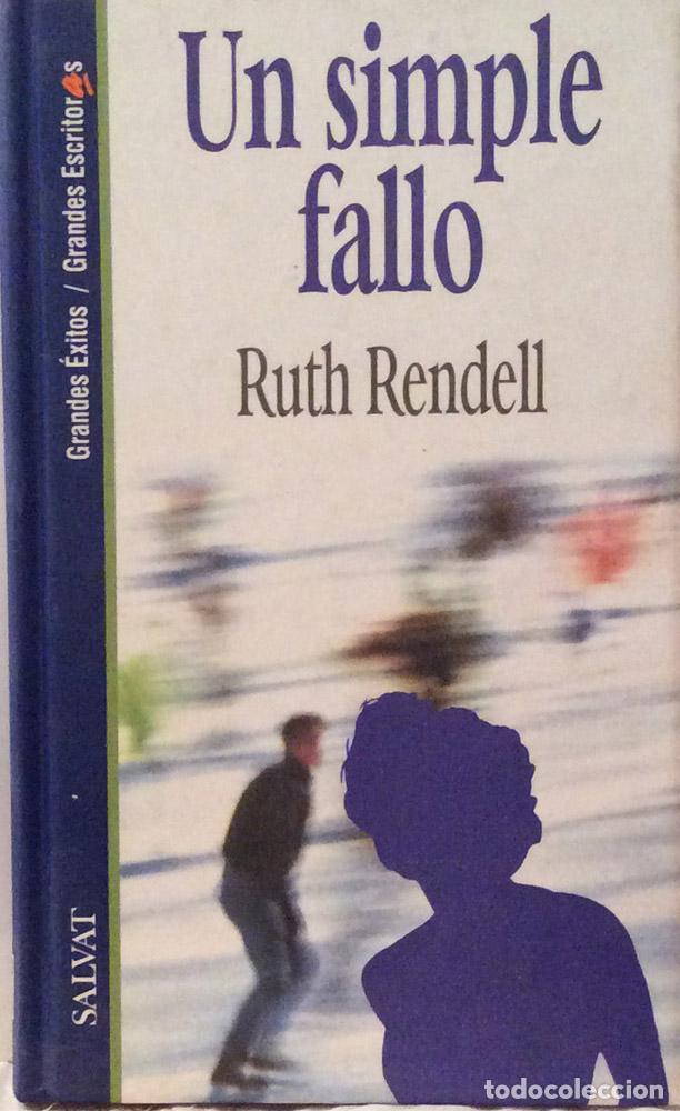 Libros: Un simple fallo - Ruth Rendell - Foto 2