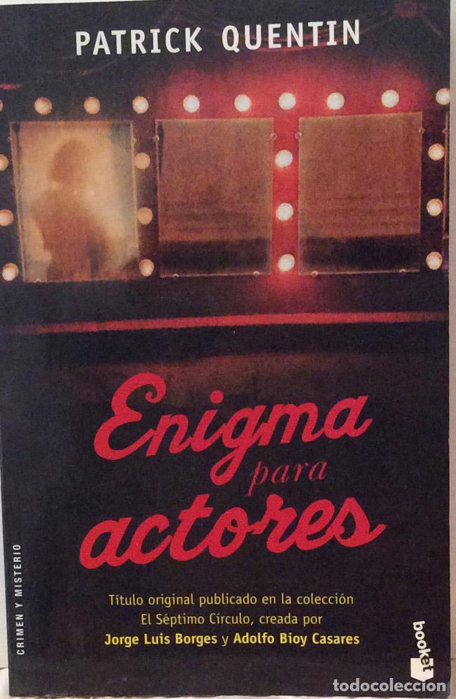 Libros: Enigma para actores - Patrick Quentin - Foto 2