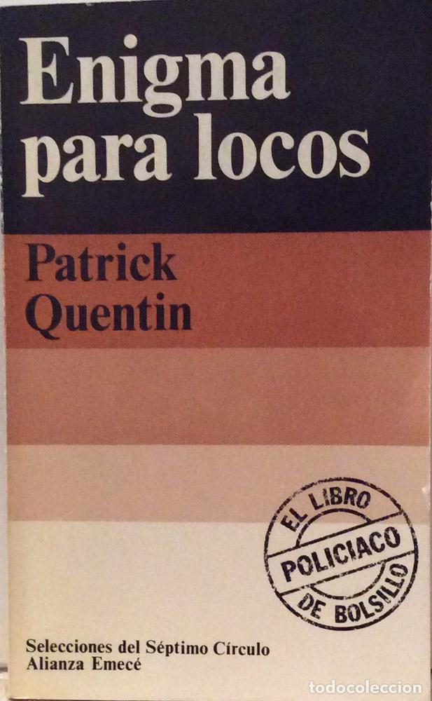 Libros: Enigma para locos - Patrick Quentin - Foto 2