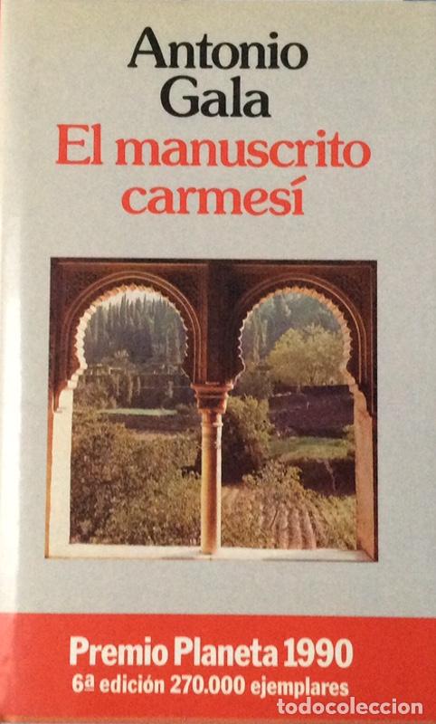 Libros: El manuscrito carmes&iacute; - Antonio Gala - Foto 2