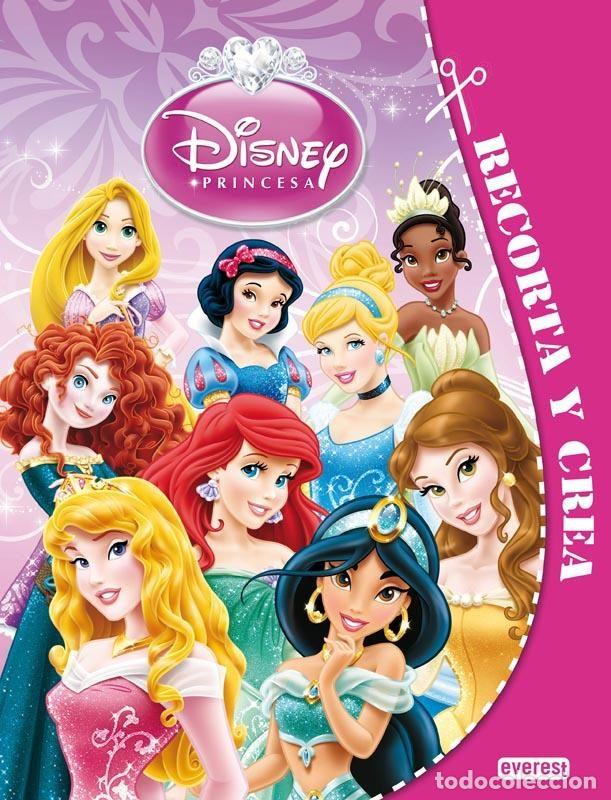Libros: Princesas Disney. Recorta y crea - Aa. Vv. - Foto 2