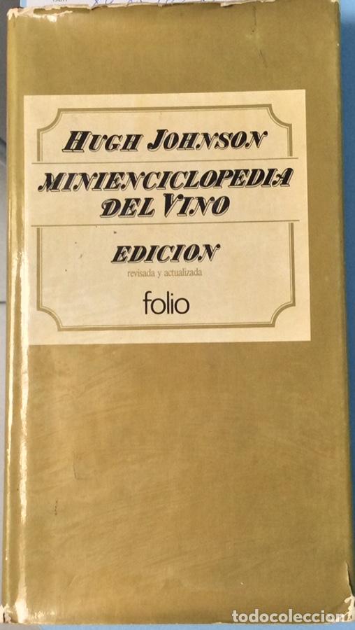 Libros: Minienciclopedia del vino - Hugh Johnson - Foto 2
