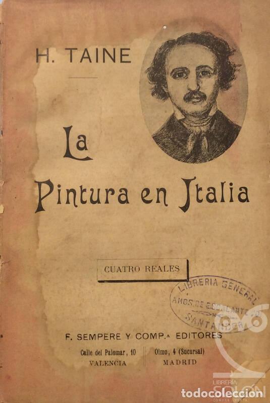Libros: La pintura en Italia - H. Taine - Foto 1