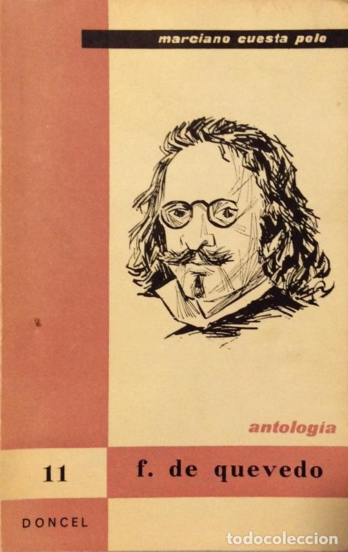 Libros: Antolog&iacute;a de Francisco de Quevedo - Marciano Cuesta Polo