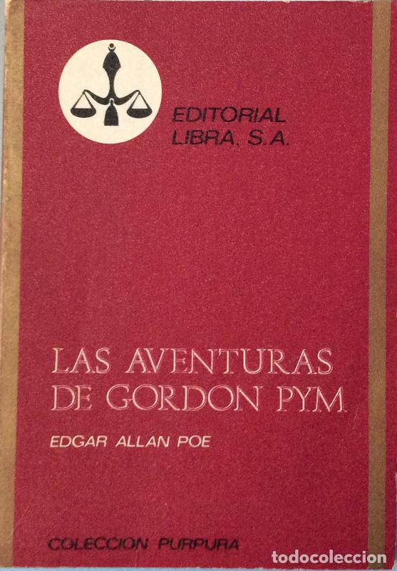 Libros: Las aventuras de Gordon Pym - Edgar Allan Poe - Foto 1