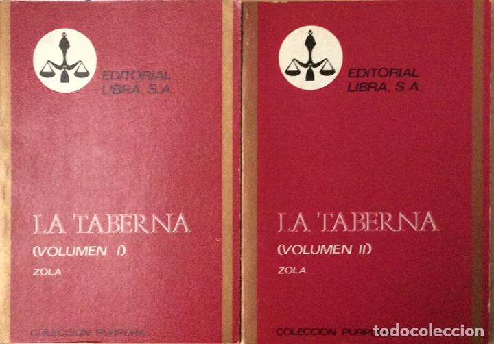 Libros: La taberna 2 Vols - Emilio Zola - Foto 1