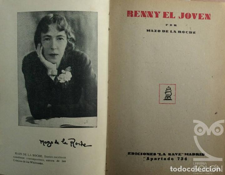 Libros: Renny el joven - Mazo de la Roche - Foto 2