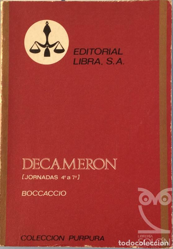 Libros: Decamer&oacute;n (jornadas 4&ordf; a 7&ordf;) - Giovanni Boccaccio - Foto 1