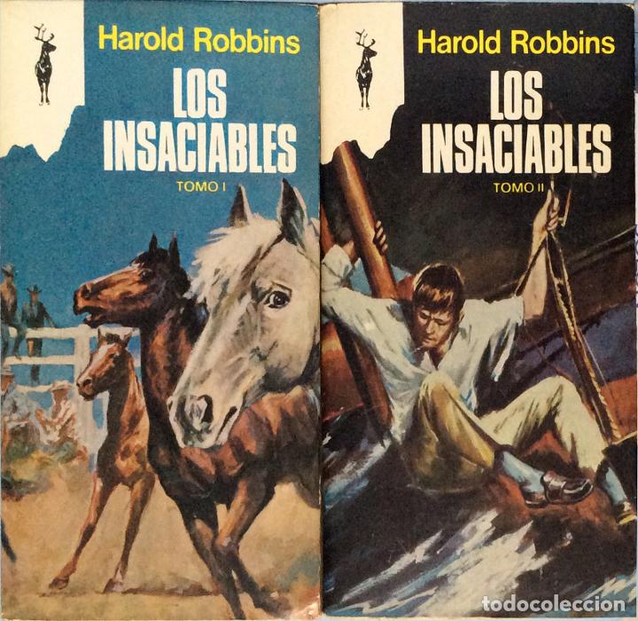 Libros: Los insaciables 2 Vols. - Harold Robbins - Foto 1