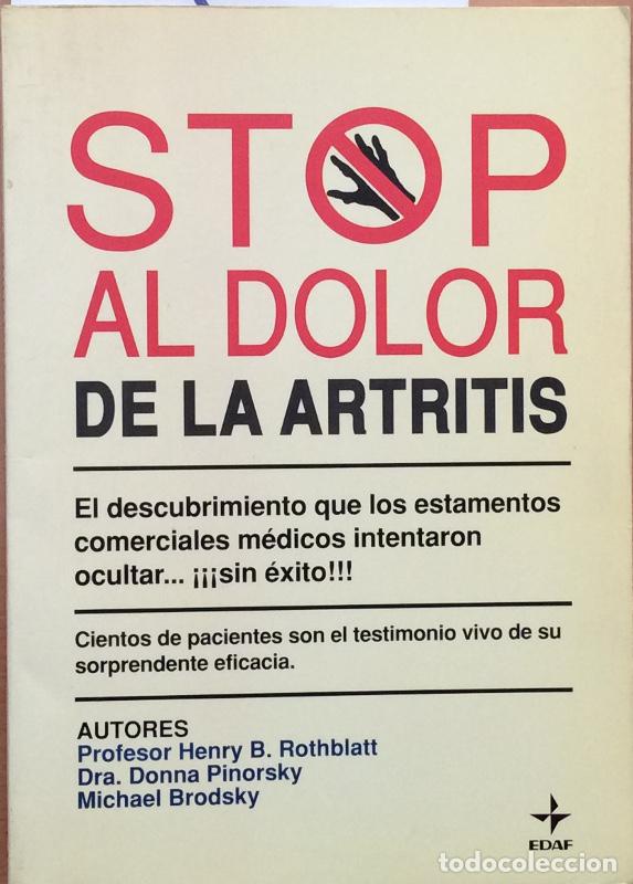 Libros: Stop al dolor de la artritis - Rothblatt, Henry B. - Foto 1
