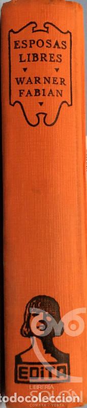 Libros: Esposas libres - Warner Fabian - Foto 2