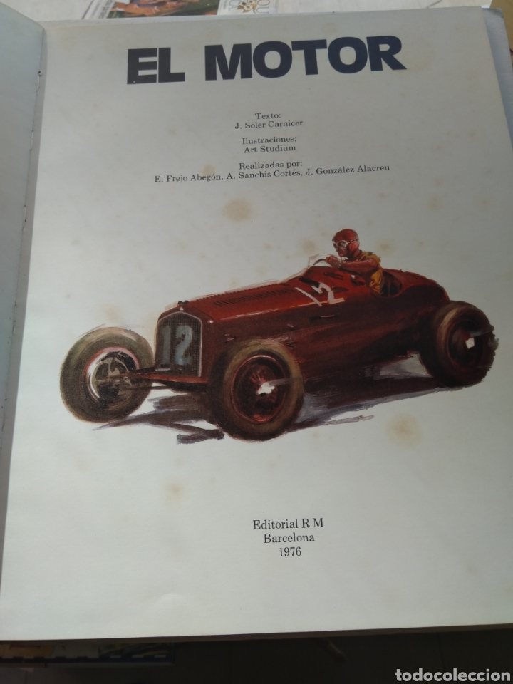 Libros: EL MOTOR EDITORIAL R M - Foto 4