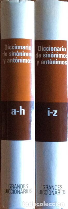 Libros: Diccionario de Sin&oacute;nimos y Ant&oacute;nimos - 2 Vols. - Aa. Vv - Foto 57