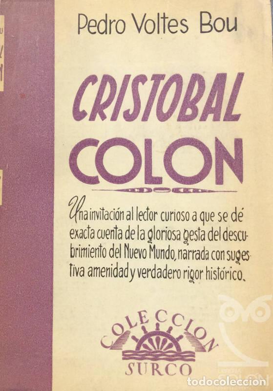 Libros: Crist&oacute;bal Col&oacute;n - Pedro Voltes Bou - Foto 1