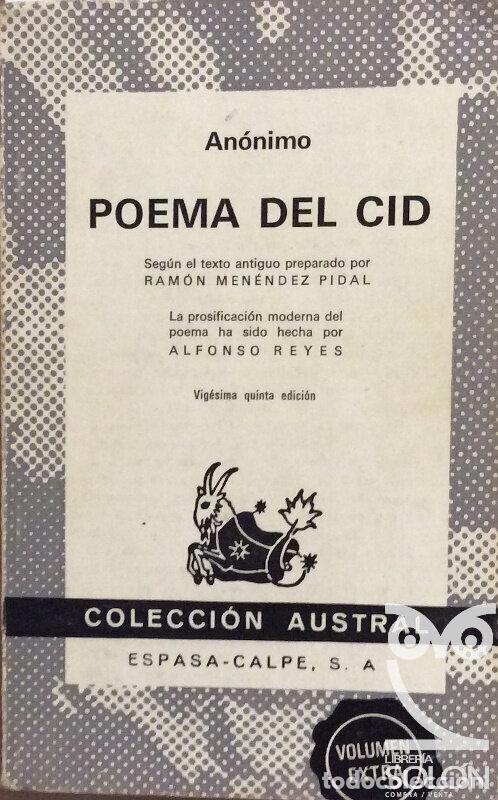 Libros: Poema del Cid - An&oacute;nimo - Foto 1