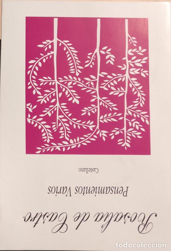 Libros: Pensamientos varios - Rosal&iacute;a de Castro - Foto 1