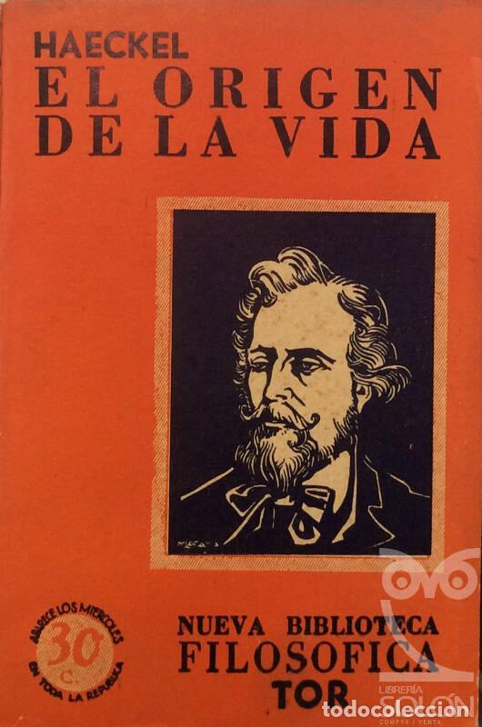 Libros: EL origen de la vida - Ernesto Haeckel - Foto 1