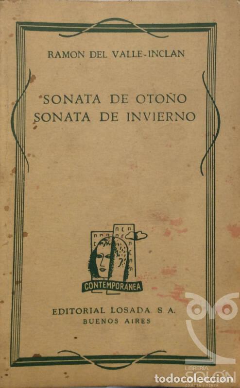 Libros: Sonata de oto&ntilde;o - Sonata de invierno - Ram&oacute;n del Valle-Incl&aacute;n - Foto 1