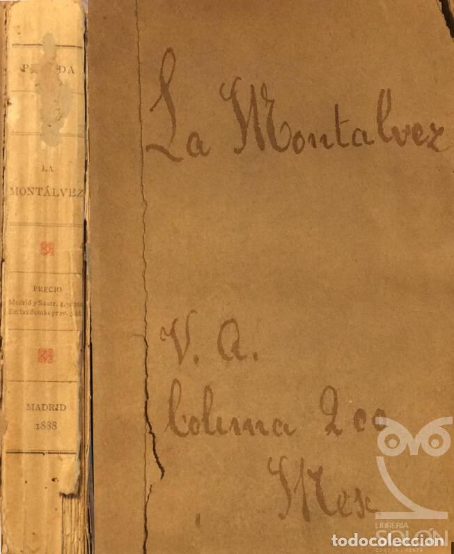 Libros: La Mont&aacute;lvez - Jos&eacute; Mar&iacute;a de Pereda - Foto 1