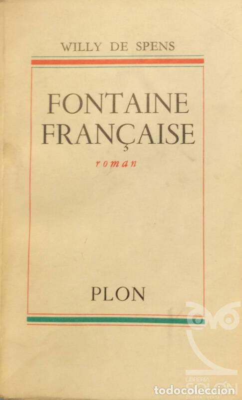 Libros: Fontaine Fran&ccedil;aise - Willy de Spens - Foto 1