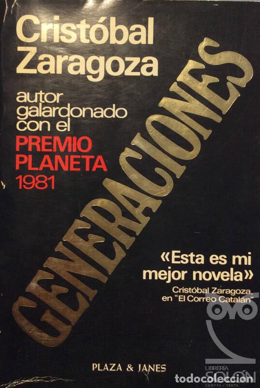 Libros: Generaciones - Crist&oacute;bal Zaragoza - Foto 1