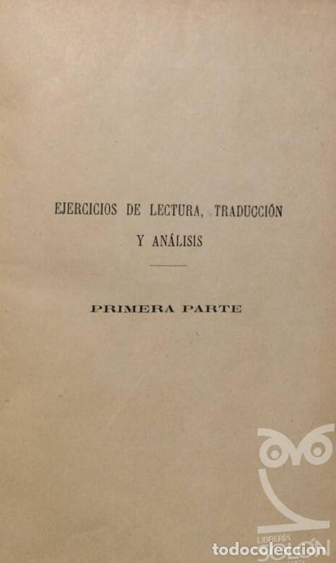 Libros: Ejercicios de Lectura, Traducci&oacute;n y An&aacute;lisis - Justo Sales - Foto 68