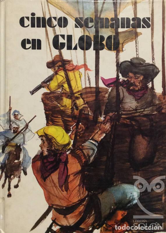 Libros: Cinco semanas en globo - Julio Verne - Foto 1