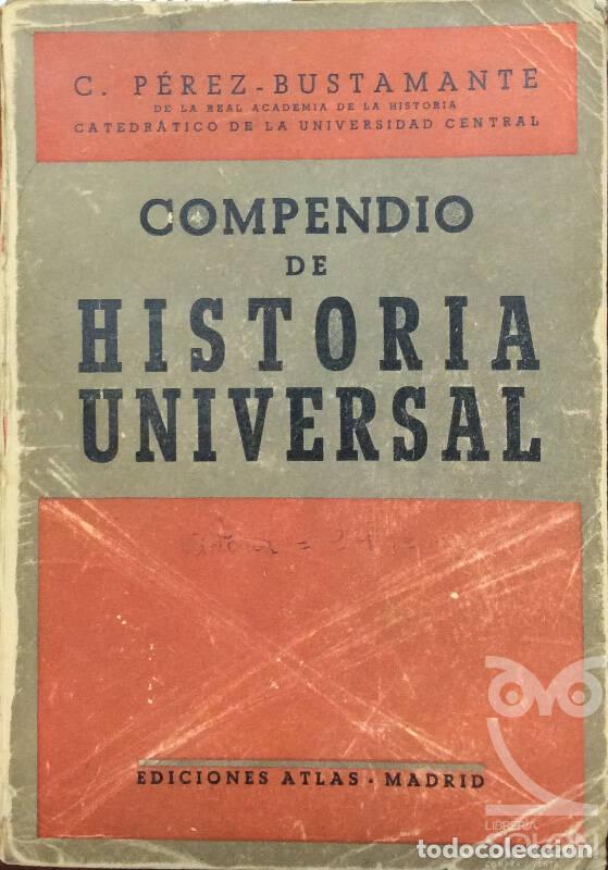 Libros: Compendio de Historia Universal - C. P&eacute;rez Bustamante - Foto 1
