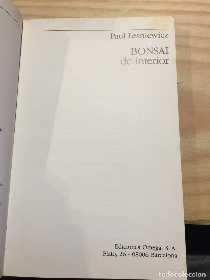 Libros: Bonsai de interior - Paul Lesniewicz - Foto 5
