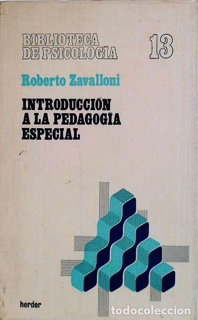 Libros: Introduccion a la pedagogia - Roberto Zavalloni - Foto 1